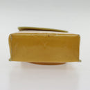 LOUIS VUITTON Monogram Vernis Walker Shoulder Wallet Gris M91031 LV Auth ar12588-5