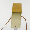 LOUIS VUITTON Monogram Vernis Walker Shoulder Wallet Gris M91031 LV Auth ar12588-20