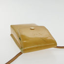 LOUIS VUITTON Monogram Vernis Walker Shoulder Wallet Gris M91031 LV Auth ar12588-6