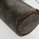 LOUIS VUITTON Monogram Papillon Pouch LV Auth ar12627-17