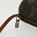 LOUIS VUITTON Monogram Papillon Pouch LV Auth ar12627-10