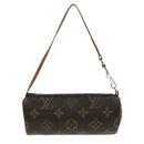LOUIS VUITTON Monogram Papillon Pouch LV Auth ar12627-13