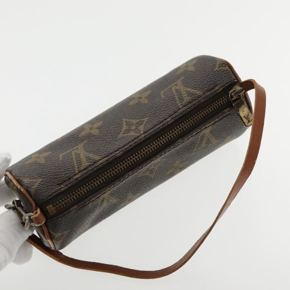 LOUIS VUITTON Monogram Papillon Pouch LV Auth ar12627
