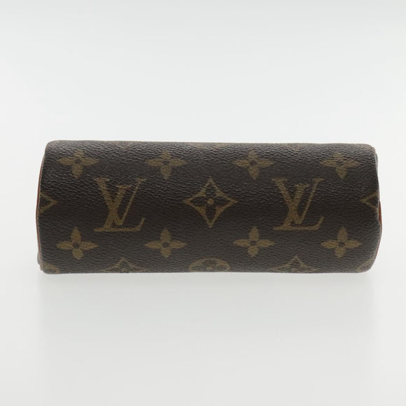 LOUIS VUITTON Monogram Papillon Pouch LV Auth ar12627