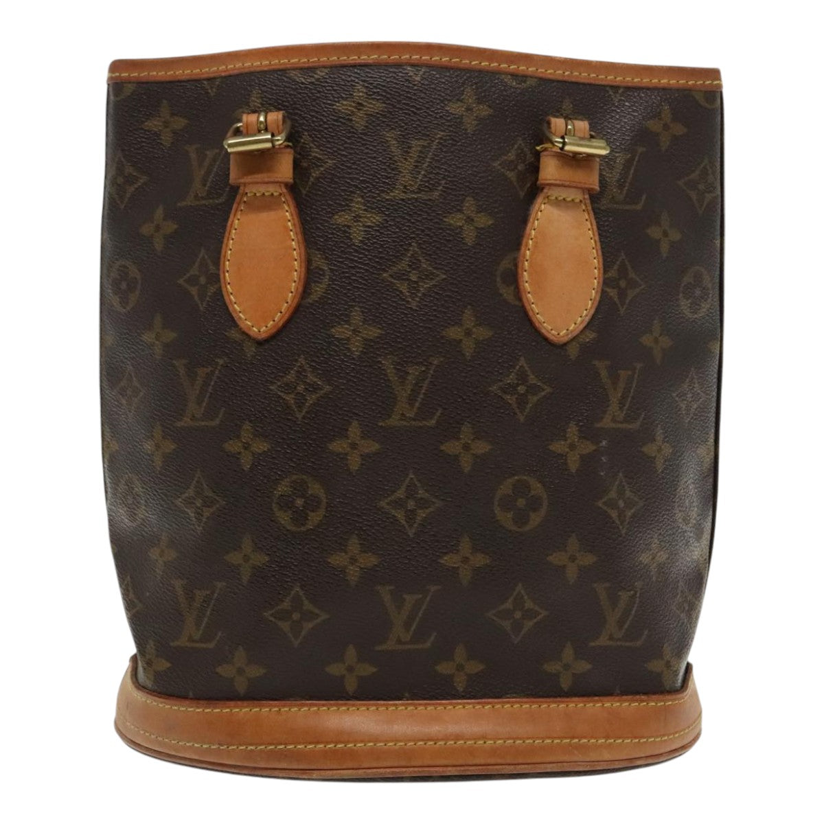 LOUIS VUITTON Monogram Bucket PM Shoulder Bag M42238 LV Auth ar12638 - 0