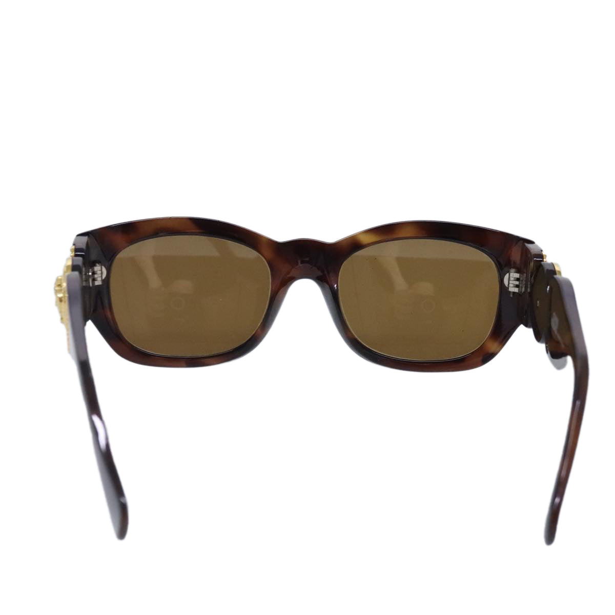 Gianni Versace Sunglasses plastic Brown Auth ar12646