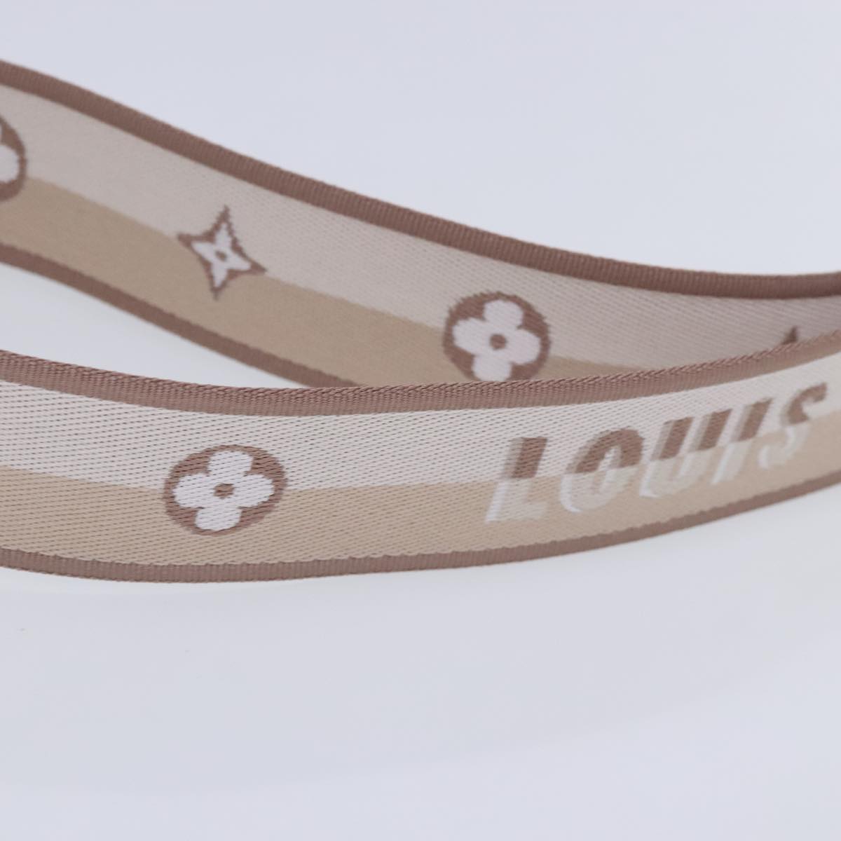 LOUIS VUITTON Adjustable For Speedy Bandouliere Strap 31.5""-44.1"" Auth ar12651