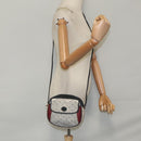 GUCCI Shoulder Bag Coated Canvas Gold Navy Auth ar12677-22