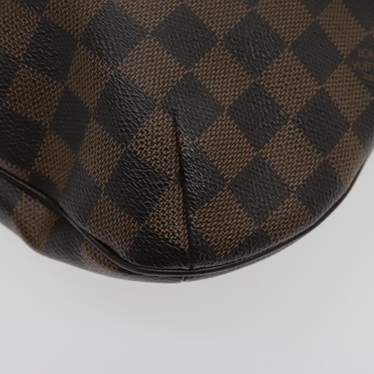 LOUIS VUITTON Damier Ebene Bloomsbury GM Shoulder Bag N42250 LV Auth ar12694