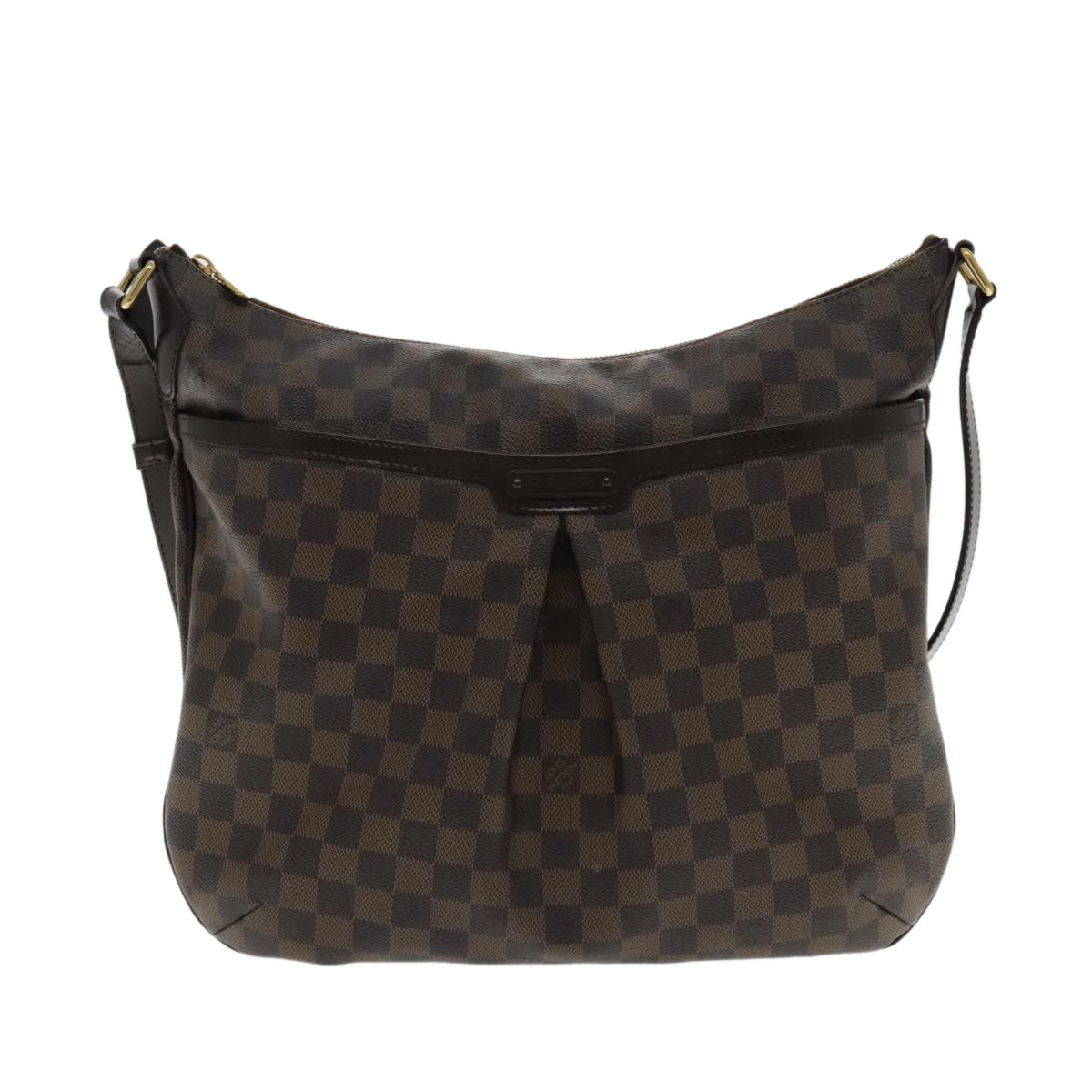 LOUIS VUITTON Damier Ebene Bloomsbury GM Shoulder Bag N42250 LV Auth ar12694