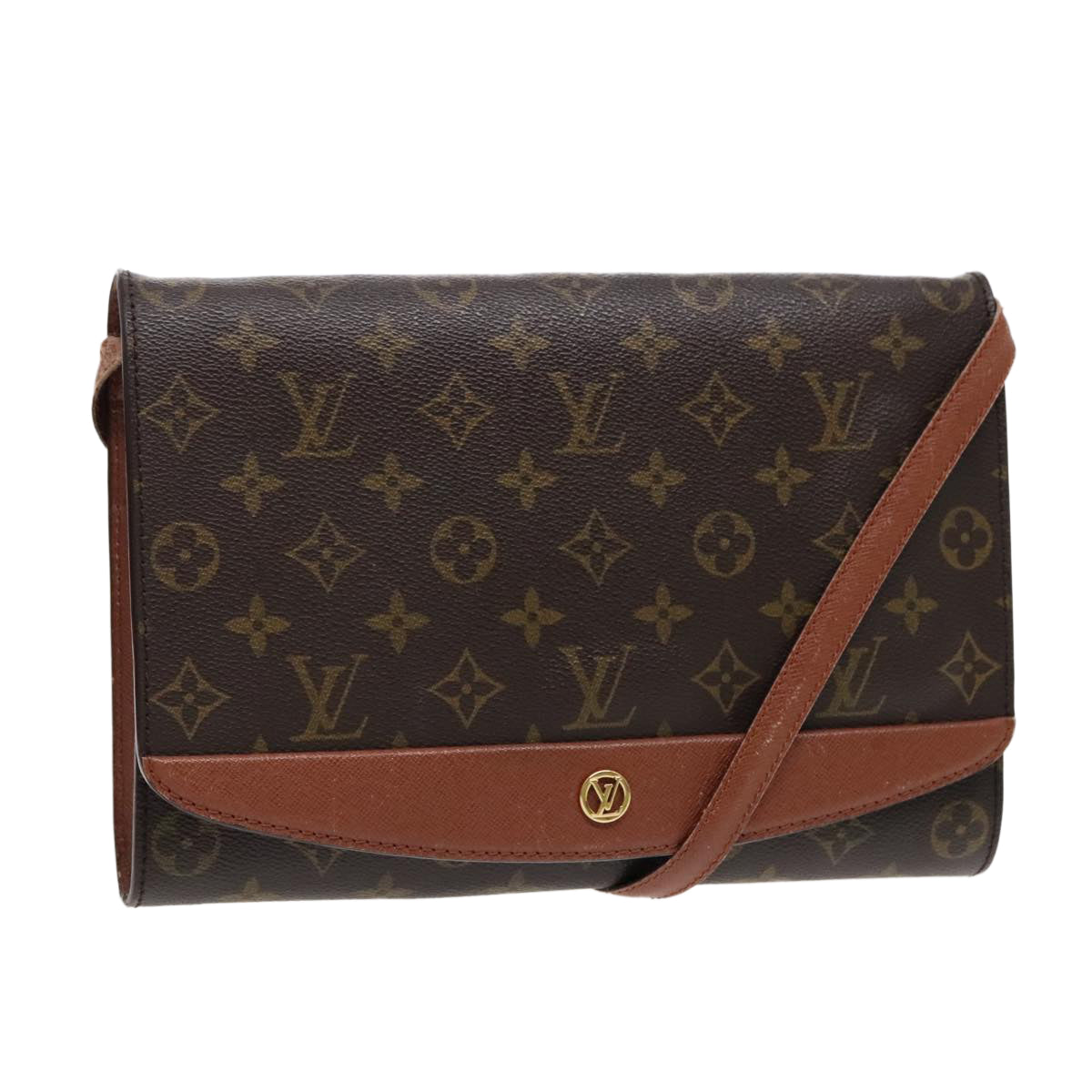 LOUIS VUITTON Monogram Bordeaux 27 Shoulder Bag M51797 LV Auth ar12696