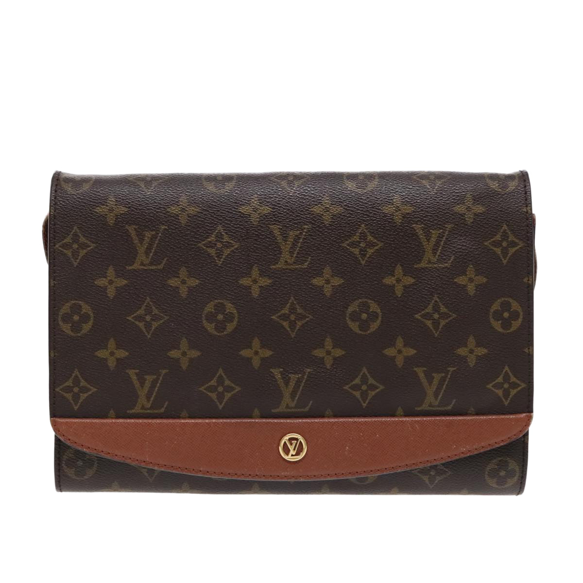 LOUIS VUITTON Monogram Bordeaux 27 Shoulder Bag M51797 LV Auth ar12696