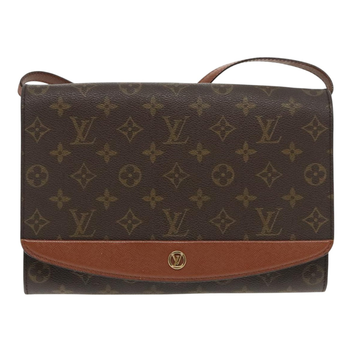 LOUIS VUITTON Monogram Bordeaux 27 Shoulder Bag M51797 LV Auth ar12697