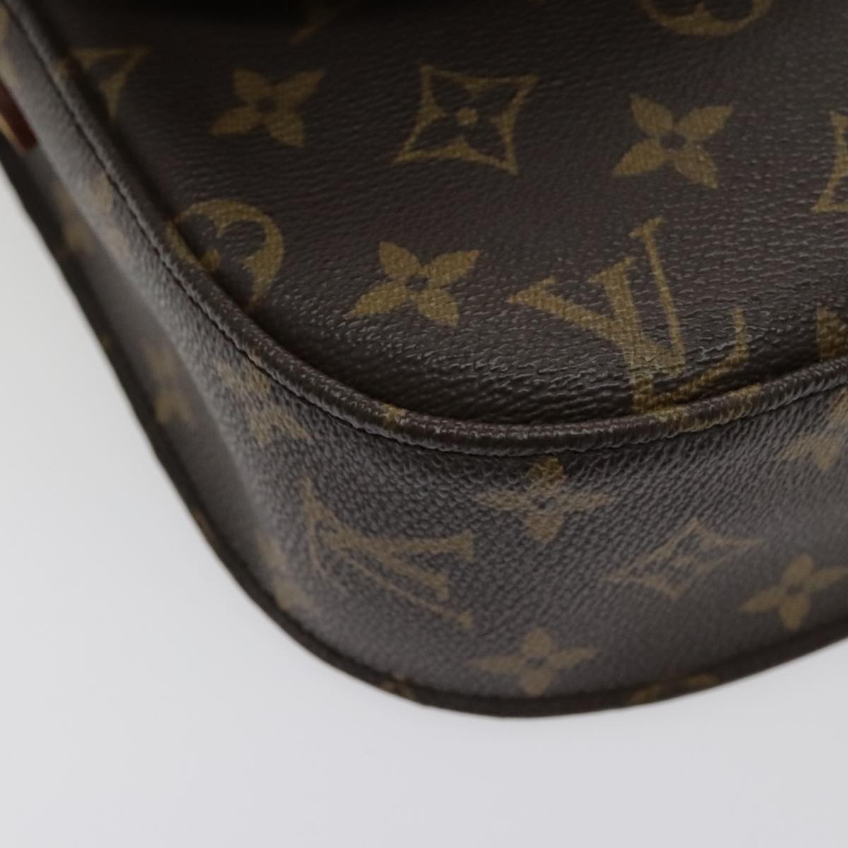 LOUIS VUITTON Monogram Saint Cloud GM Shoulder Bag M51242 LV Auth ar12698