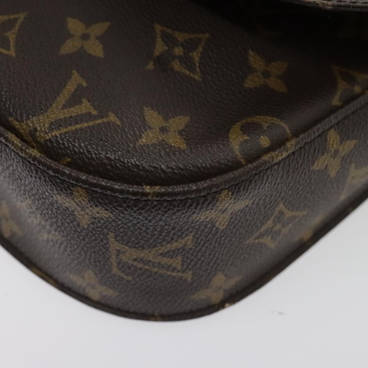 LOUIS VUITTON Monogram Saint Cloud GM Shoulder Bag M51242 LV Auth ar12698