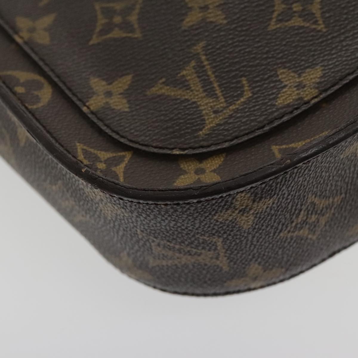 LOUIS VUITTON Monogram Saint Cloud GM Shoulder Bag M51242 LV Auth ar12698