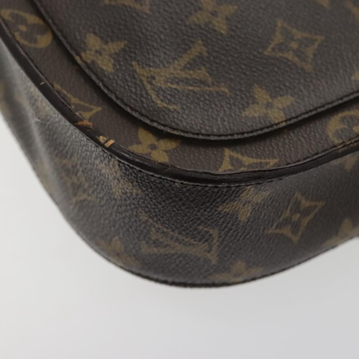 LOUIS VUITTON Monogram Saint Cloud GM Shoulder Bag M51242 LV Auth ar12698