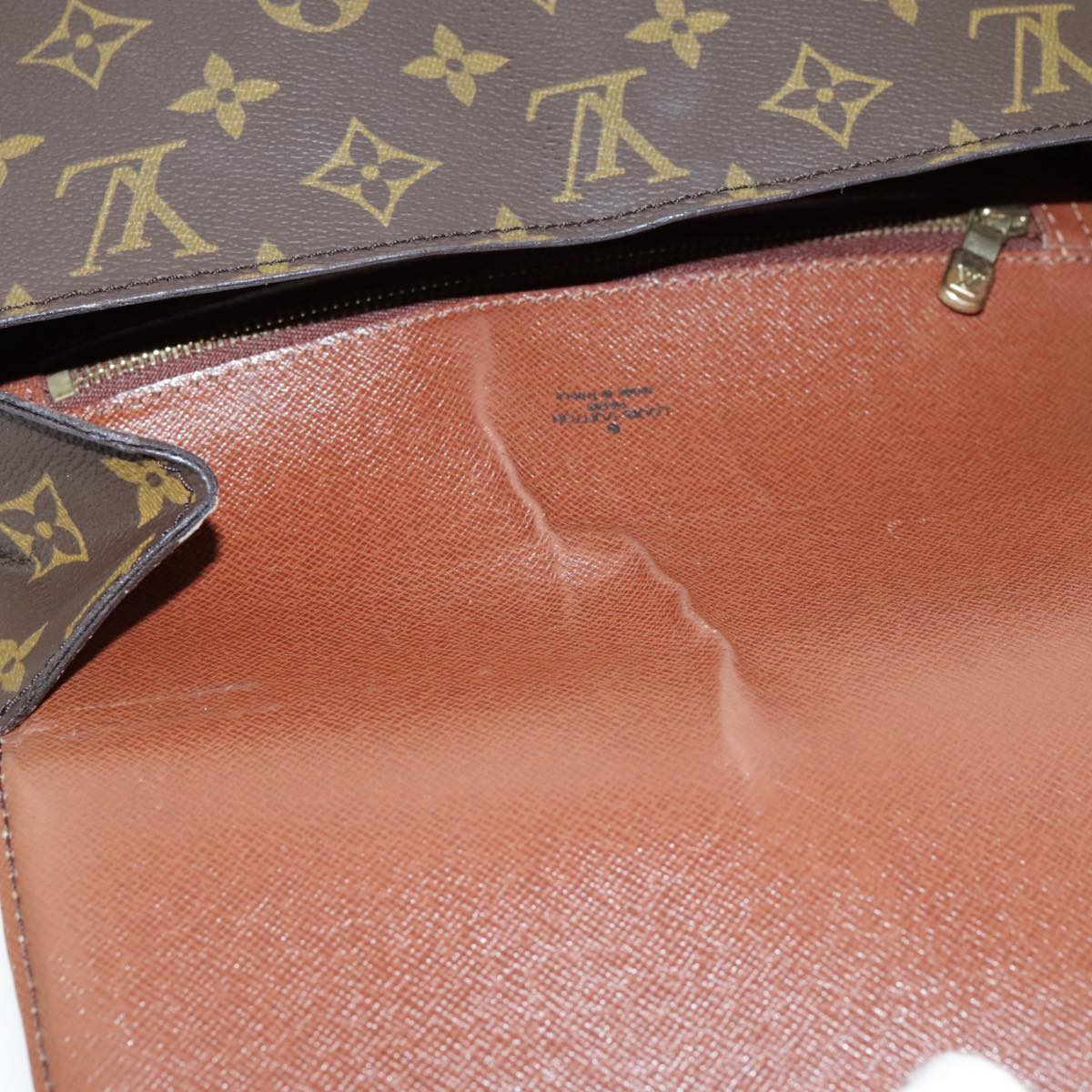 LOUIS VUITTON Monogram Saint Cloud GM Shoulder Bag M51242 LV Auth ar12698