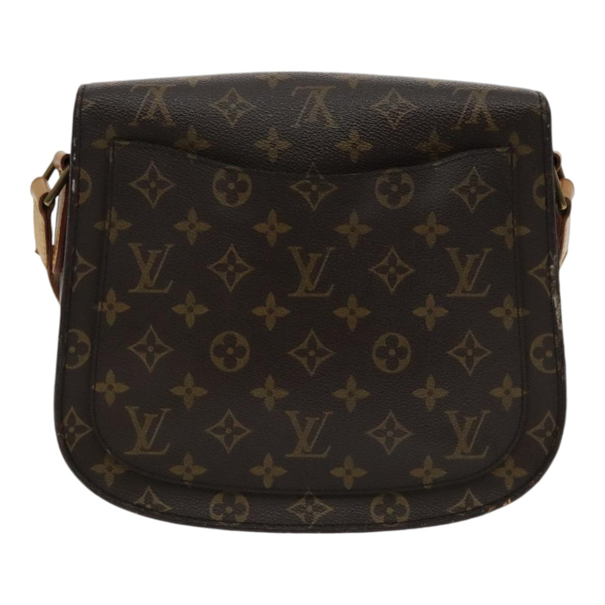 LOUIS VUITTON Monogram Saint Cloud GM Shoulder Bag M51242 LV Auth ar12698