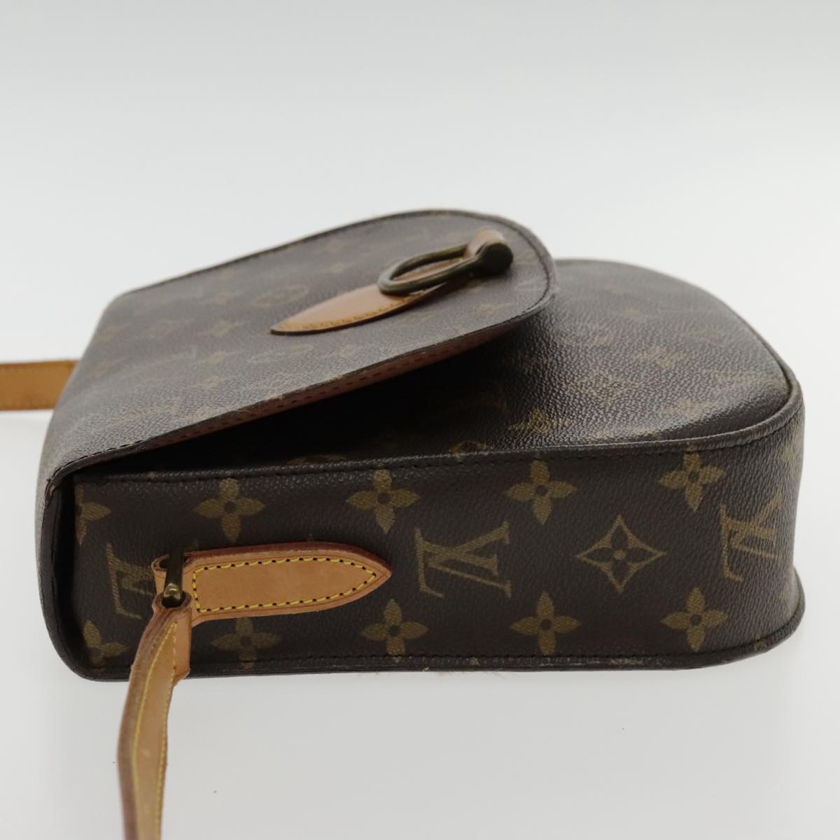 LOUIS VUITTON Monogram Saint Cloud GM Shoulder Bag M51242 LV Auth ar12698