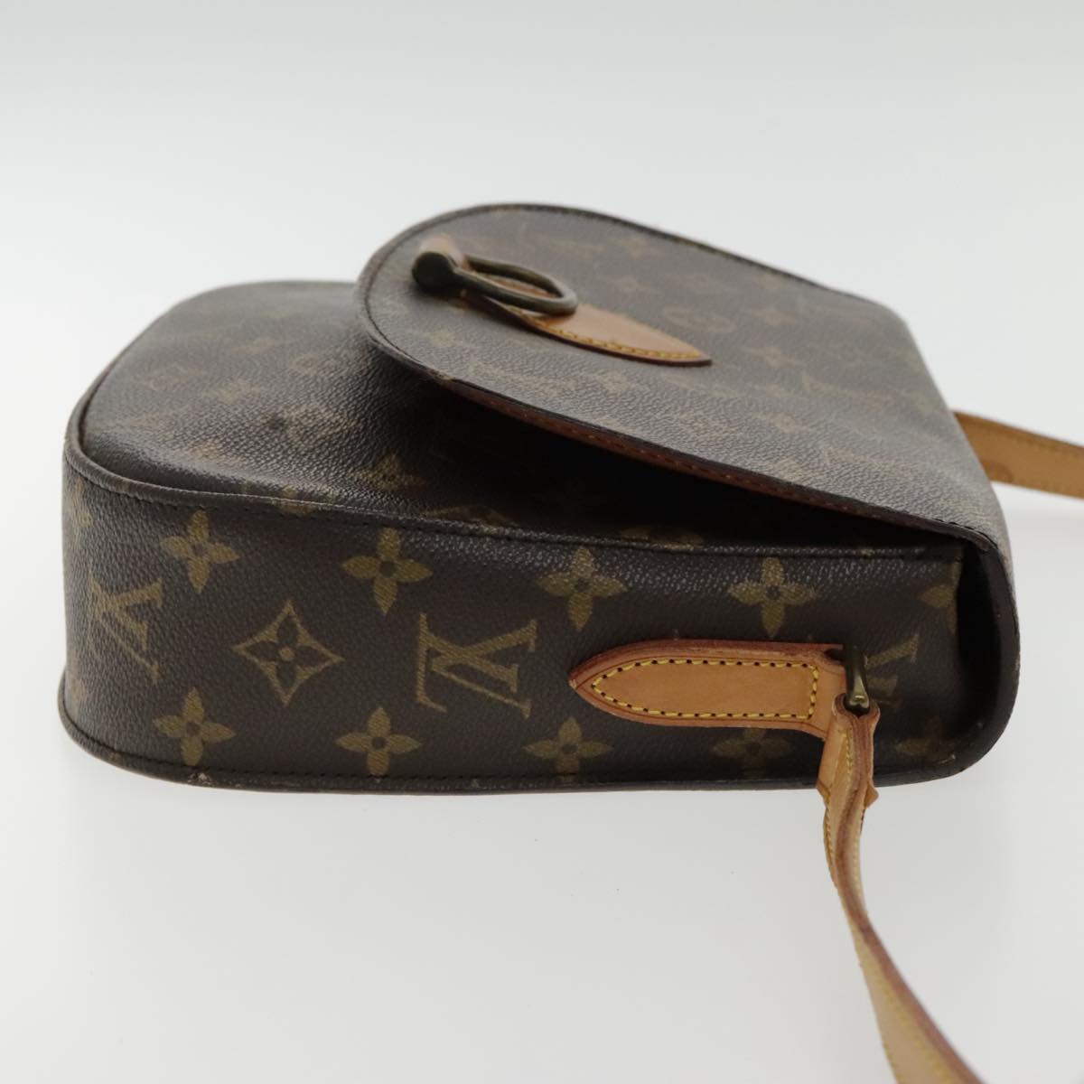 LOUIS VUITTON Monogram Saint Cloud GM Shoulder Bag M51242 LV Auth ar12698