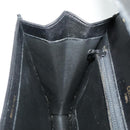 CELINE Shoulder Bag Leather Black Gold Auth ar12705-23