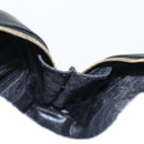 GUCCI Bamboo Body Bag Enamel Black Gold 003 2113 0127 Auth ar12723-21