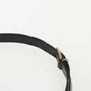 GUCCI Bamboo Body Bag Enamel Black Gold 003 2113 0127 Auth ar12723-8