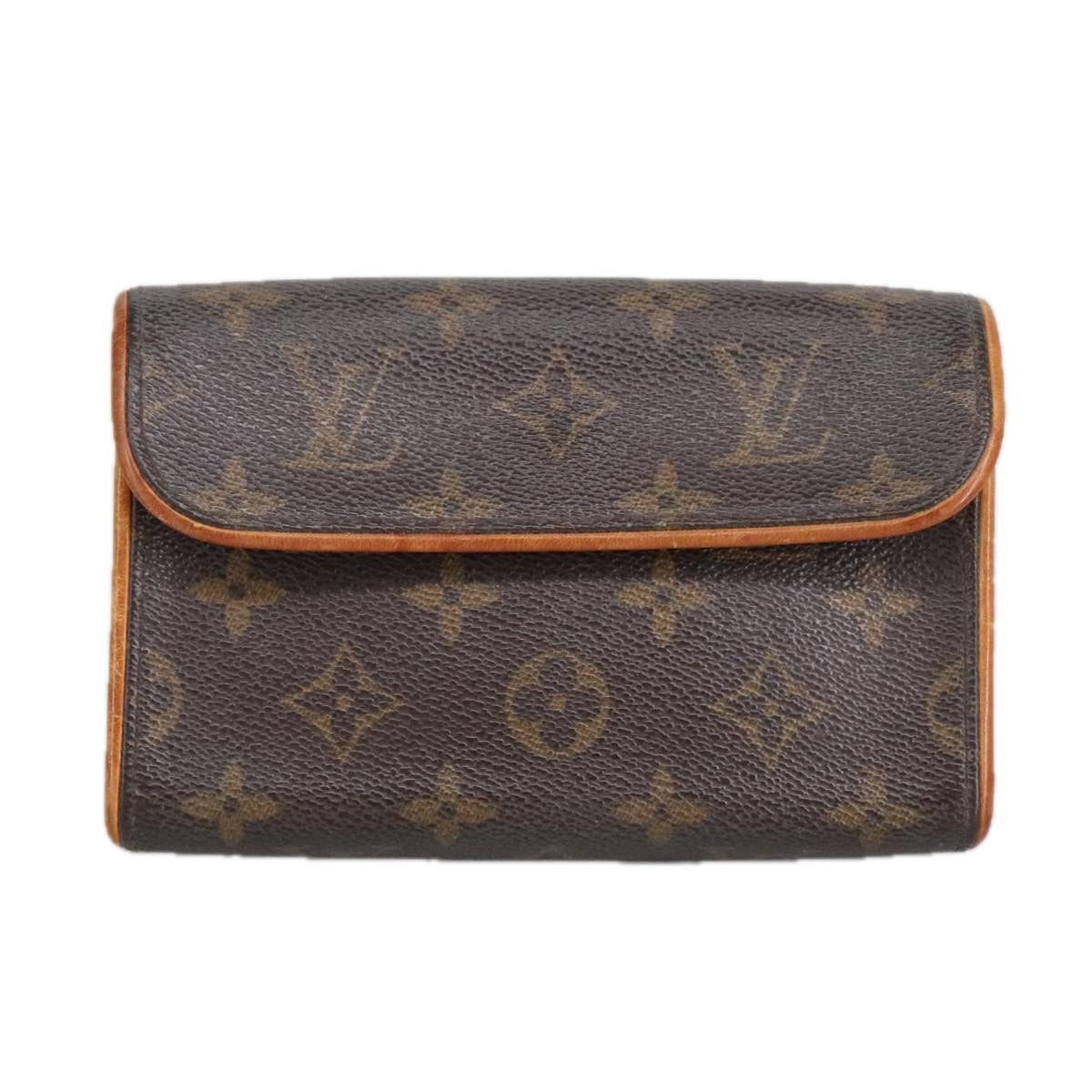 LOUIS VUITTON Monogram Pochette Florentine Waist bag M51855 LV Auth ar12736