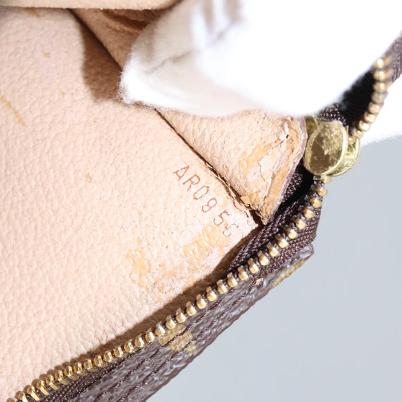 LOUIS VUITTON Monogram Bucket PM Accessory Pouch LV Auth ar12742