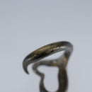 TIFFANY&Co. Open heart Ring Ag925 Silver Auth ar12749-5