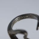 TIFFANY&Co. Open heart Ring Ag925 Silver Auth ar12749-7