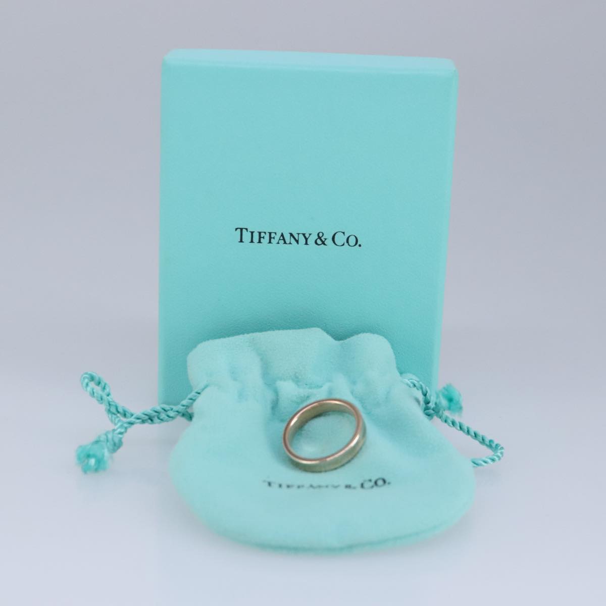 TIFFANY&Co. Ring metal Rose gold Auth ar12752