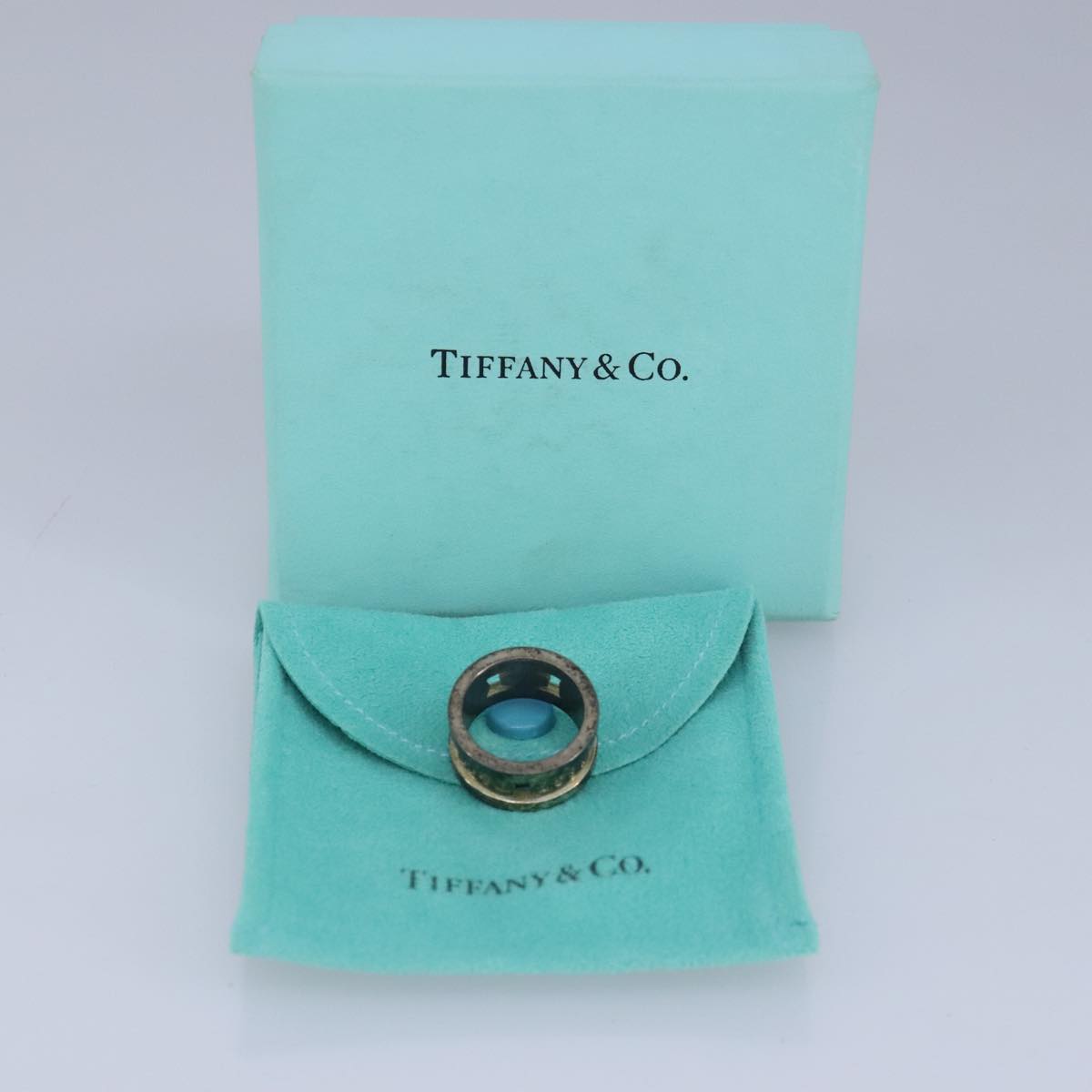 TIFFANY&Co. Element Ring Ag925 Silver Auth ar12754