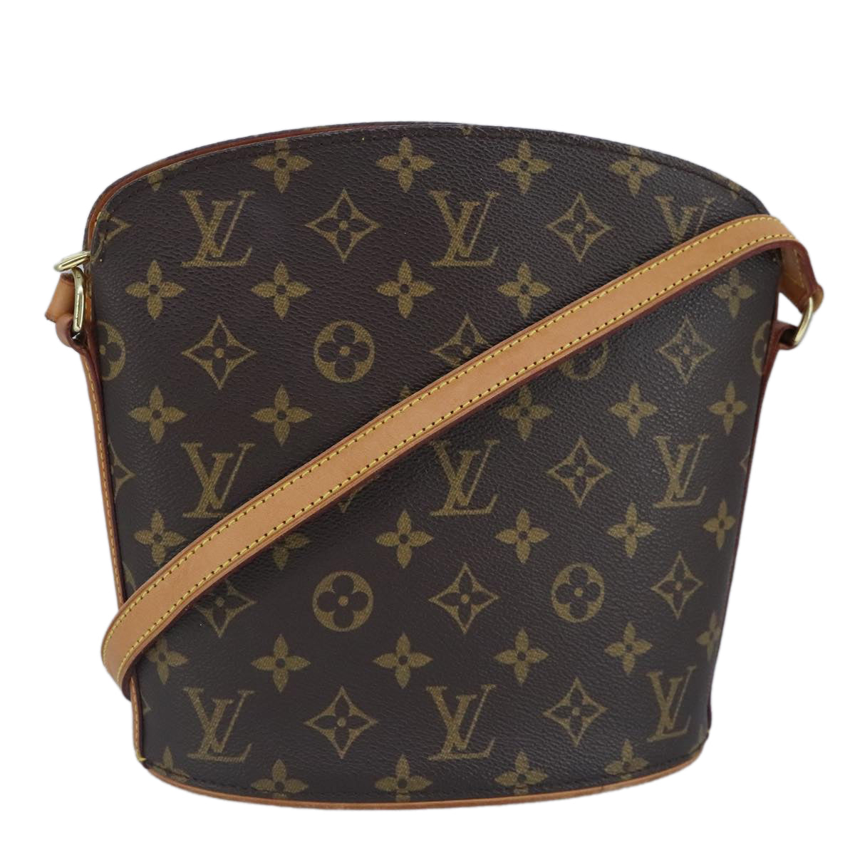 LOUIS VUITTON Monogram Drouot Shoulder Shoulder Bag M51290 LV Auth ar12770