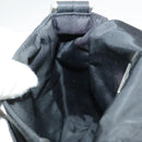 PRADA Shoulder Pouch Nylon Black Silver Auth ar12772-24