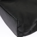 Christian Dior Hand Bag Nylon Black Silver Auth ar12776-14