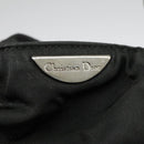 Christian Dior Hand Bag Nylon Black Silver Auth ar12776-17