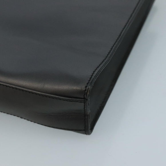 GUCCI Shoulder Bag Leather Black 001 2058 1855 6 Auth ar12800