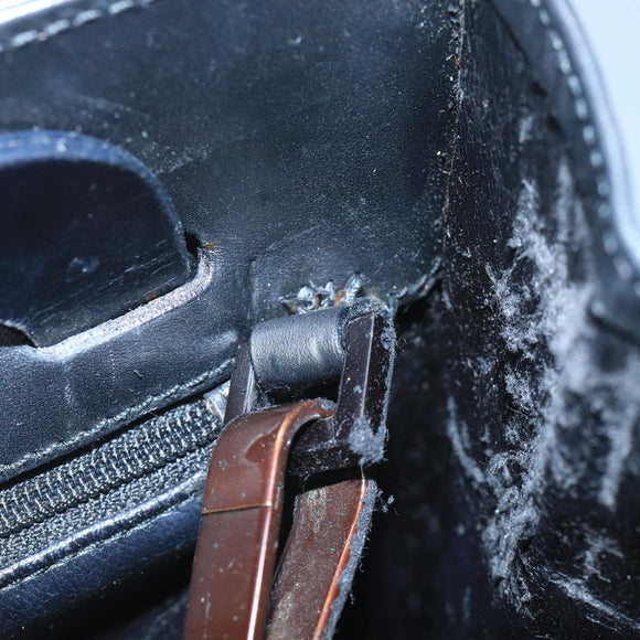 GUCCI Shoulder Bag Leather Black 001 2058 1855 6 Auth ar12800