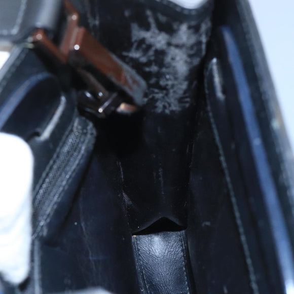 GUCCI Shoulder Bag Leather Black 001 2058 1855 6 Auth ar12800