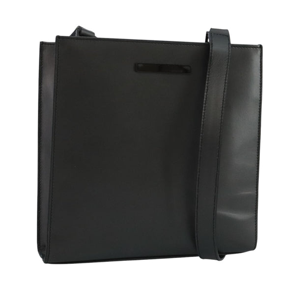 GUCCI Shoulder Bag Leather Black 001 2058 1855 6 Auth ar12800