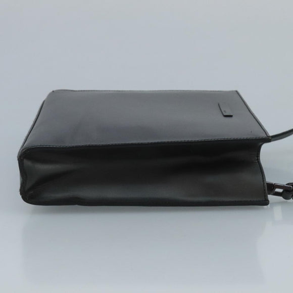 GUCCI Shoulder Bag Leather Black 001 2058 1855 6 Auth ar12800