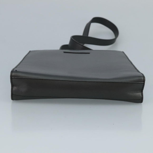 GUCCI Shoulder Bag Leather Black 001 2058 1855 6 Auth ar12800