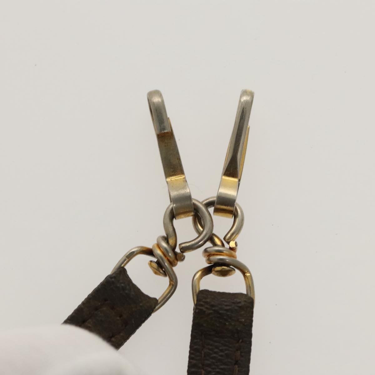 LOUIS VUITTON Monogram Shoulder Strap Vintage 32.3"" LV Auth ar12804