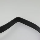 CELINE Shoulder Bag Enamel Black Auth ar12829-8