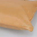 LOEWE Anagram Tote Bag Leather Beige Gold Auth ar12843-15