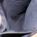 LOEWE Anagram Tote Bag Leather Beige Gold Auth ar12843-21