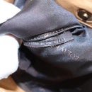 LOEWE Anagram Tote Bag Leather Beige Gold Auth ar12843-11