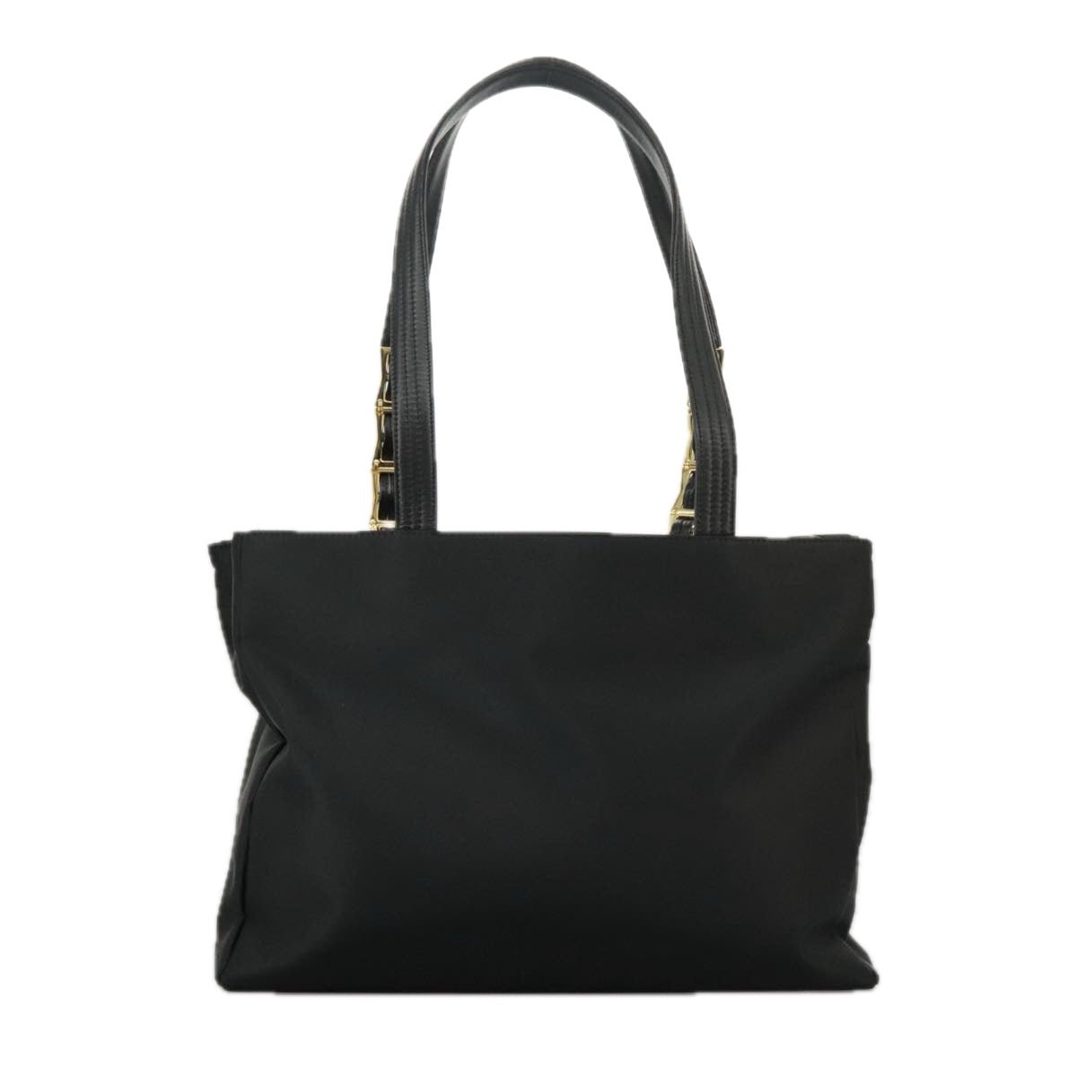 Gianni Versace Tote Bag Nylon Black Auth ar12845 - 0